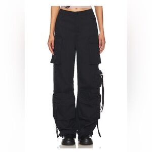 Steve Madden Women's Black Cargo Pants